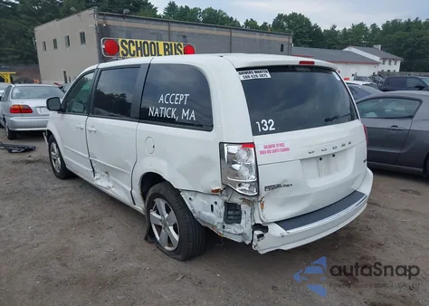 2013 Dodge Grand Caravan Se from USA, damaged, VIN 2C4RDGBG0DR780799